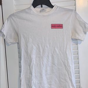 simply southern t shirt (slightly worn)